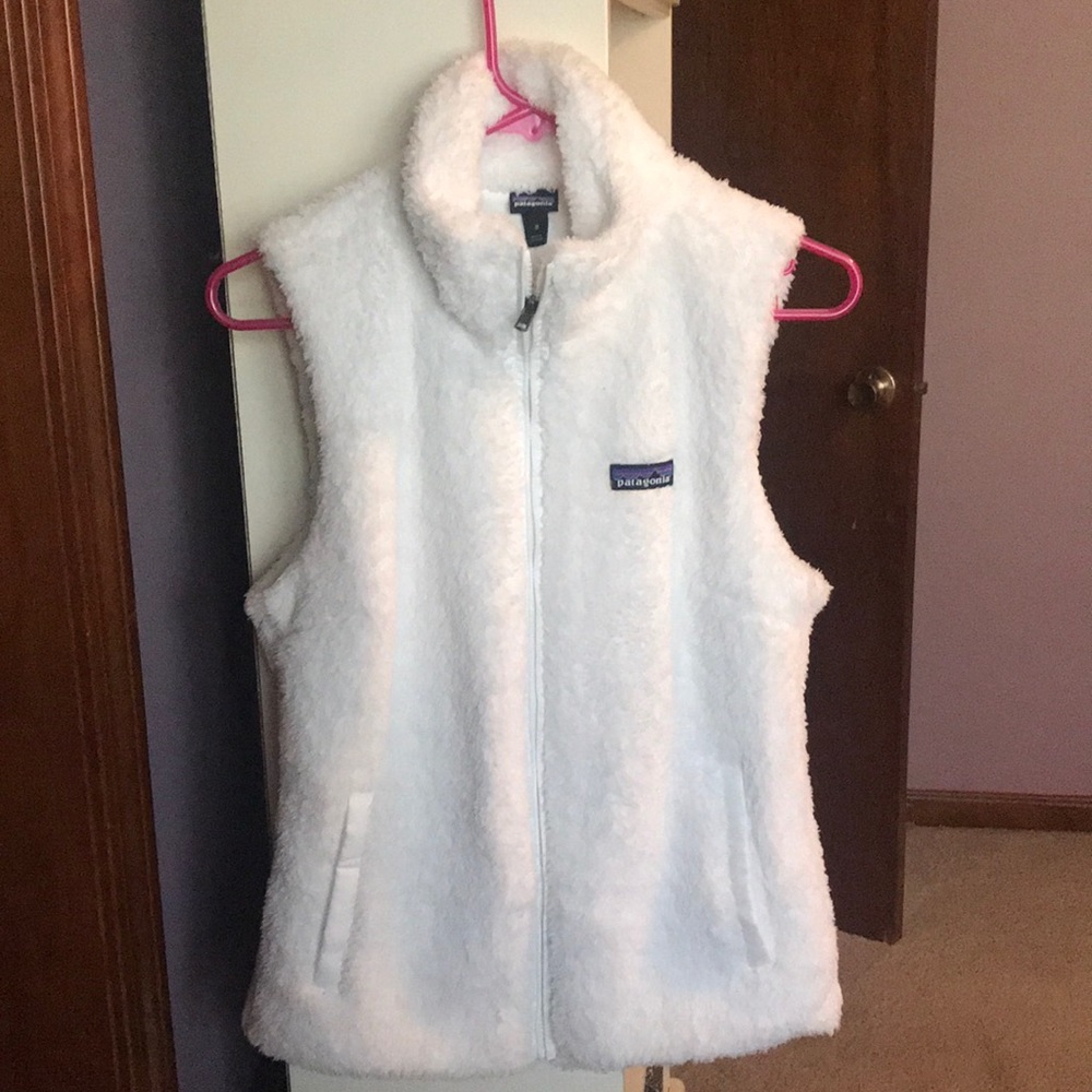 Women’s White Patagonia Vest